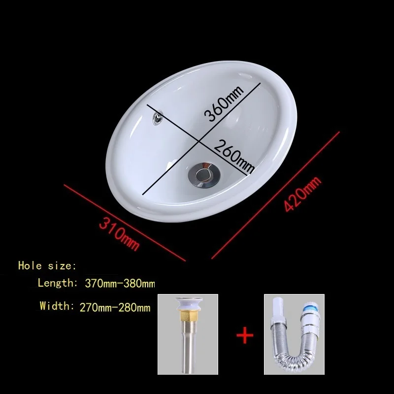 

Pia De Umywalka Nablatowa Bassin Sobre Encimera Wasbak Bagno Wastafel Bowl Vanity Lavabo Bathroom Sink Cuba Banheiro Wash Basin