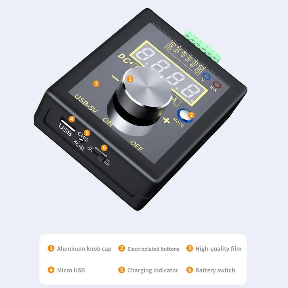 SG-002 Professional 0-10V 0/4-20mA Analog Voltage And Current Signal Generator Debugging Source Calibrator For Tester Universal | Дом и сад