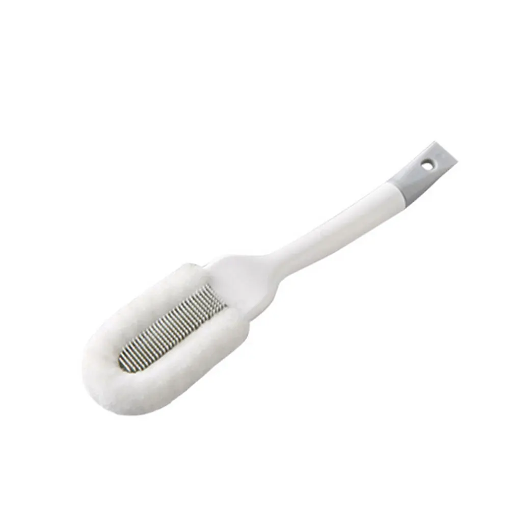 Подвесные отверстия пластиковые мягкие щетинки для мытья одежды обувь щетка