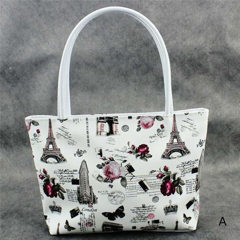 Женская сумочка из искусственной кожи с принтом башни сумка для отдыха 3 предмета