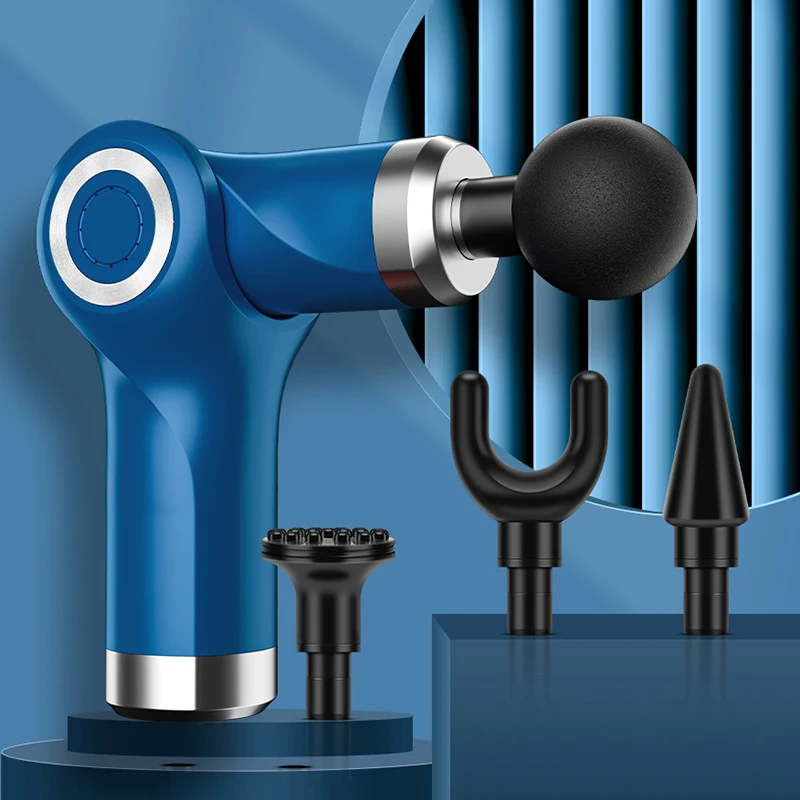 

Massage Gun for Athletes Portable Deep Tissue Percussion Muscle Massager Massage Heads Super Quiet Brushless