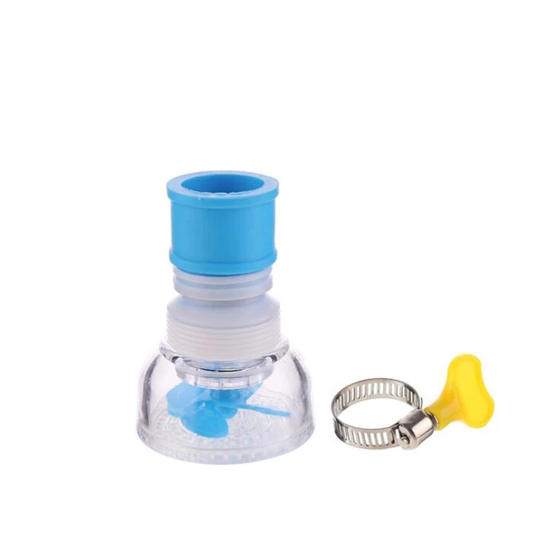 

FEIGOLO 1 Pcs 360° Rotatable Nozzle Plastic Faucet Extender PVC Durable Spout Filter Splash Water Kitchen Faucet Spout FNS42