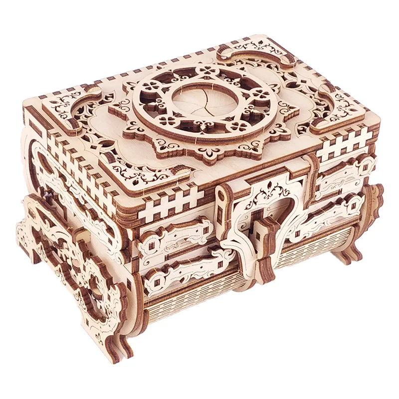 

Wooden Toy Mechanical Model Creative Montessori Antique Music Box Fidgety Montessori Presents Toys To Girlfriends And Children