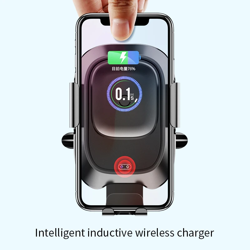 Автомобильный держатель для телефона Baseus датчик iPhone Samsung автоматическая