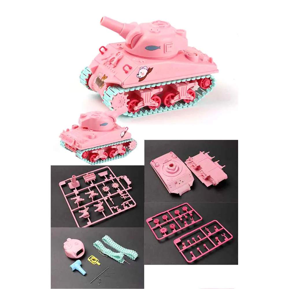 Cute DIY Tank Model Assembly Kits for Trumpeter 07316 US M4A3 Sherman Q Edition Kids Gift | Игрушки и хобби
