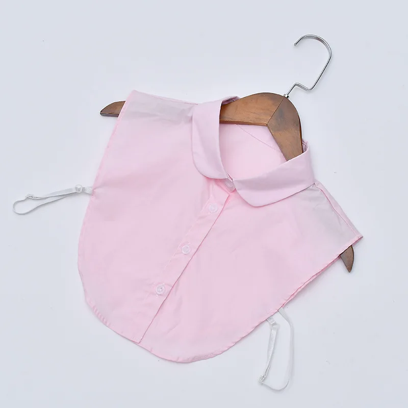 

Street Aesthetics Stylish Detachable Half Shirt Half Blouse with Floral Fake Collar Elegant for Women Clothing accessories