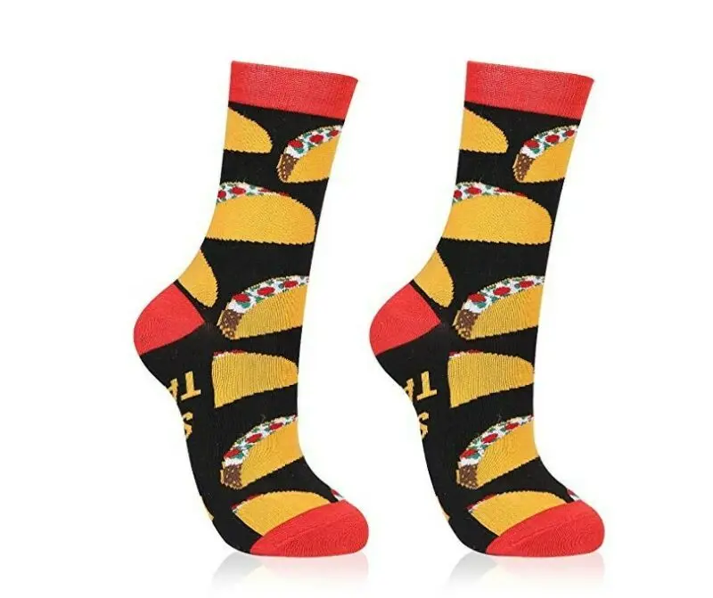 

Funny Men/Women Socks If You Can Read This Bring Me Some Tacos Fashion Socks US
