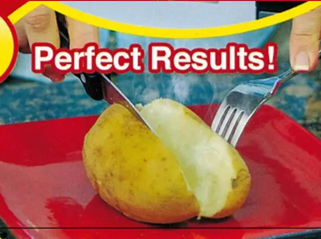 Идеальная печь запеченный картофель всего за 4 минуты полезный инструмент для