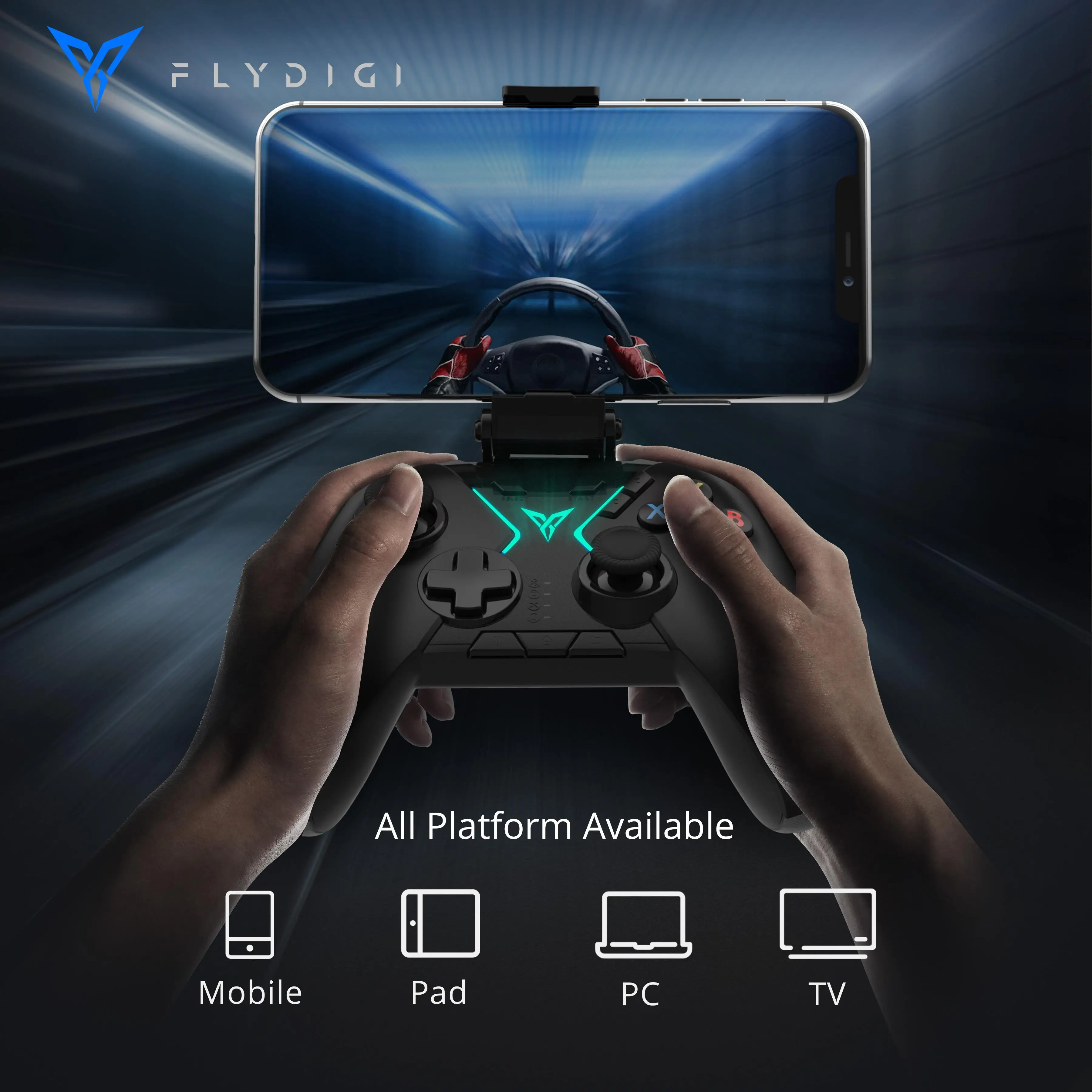 Оригинальный мобильный беспроводной игровой контроллер Flydigi Apex Esports Bluetooth pubg с