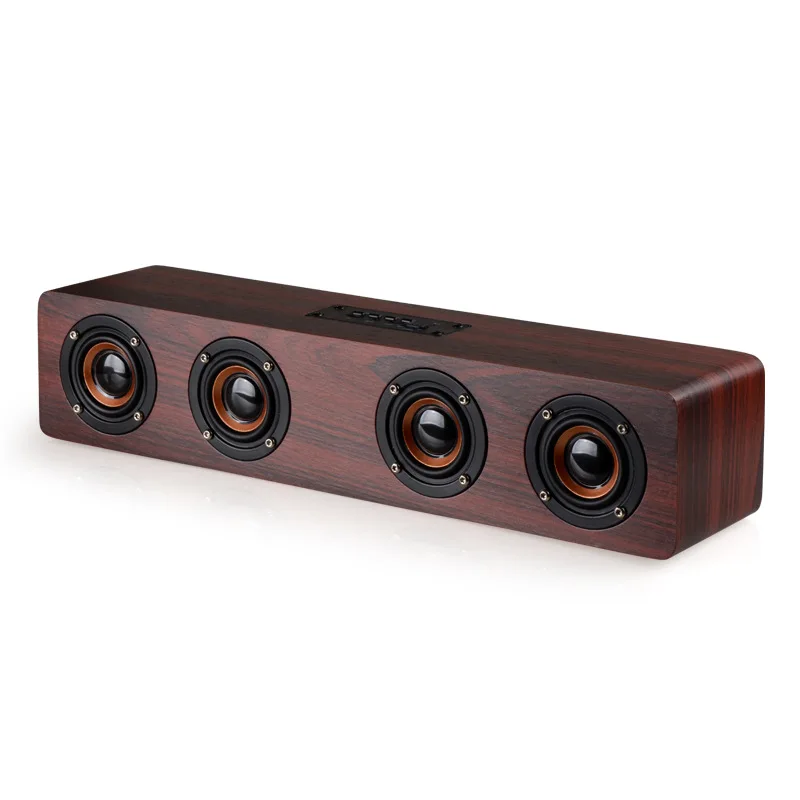 

Portatil speaker Amplifier Subwoofer notebook Speaker for Computer PC phone Big Wooden Speaker Sound bar Bluetooth Sound system