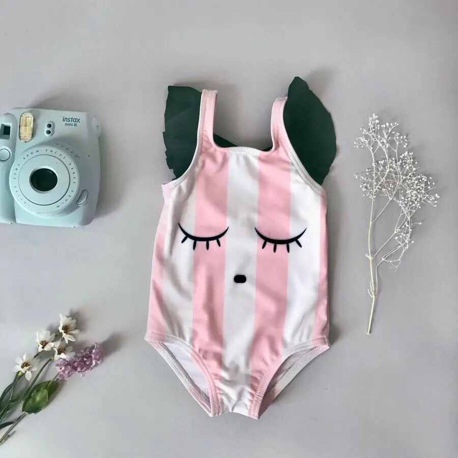 Детский купальник без рукавов с принтом глаза | Детская одежда и обувь