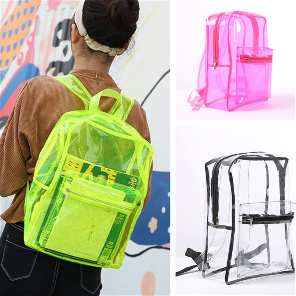 

Transparent PVC Waterproof Swimming Bag Backpack Outdoor Sport Travel Beach Swimsuit Shoes Storage Bag Organizer Pvc Dry Bag