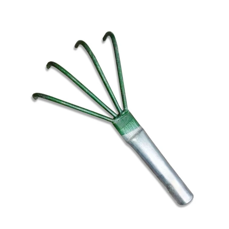 

Durable Multifunctional Four-tooth Rake for Picking Up Peanut and Picking UpTrash /Clams Lightweight Portable Hand Tool M0XC