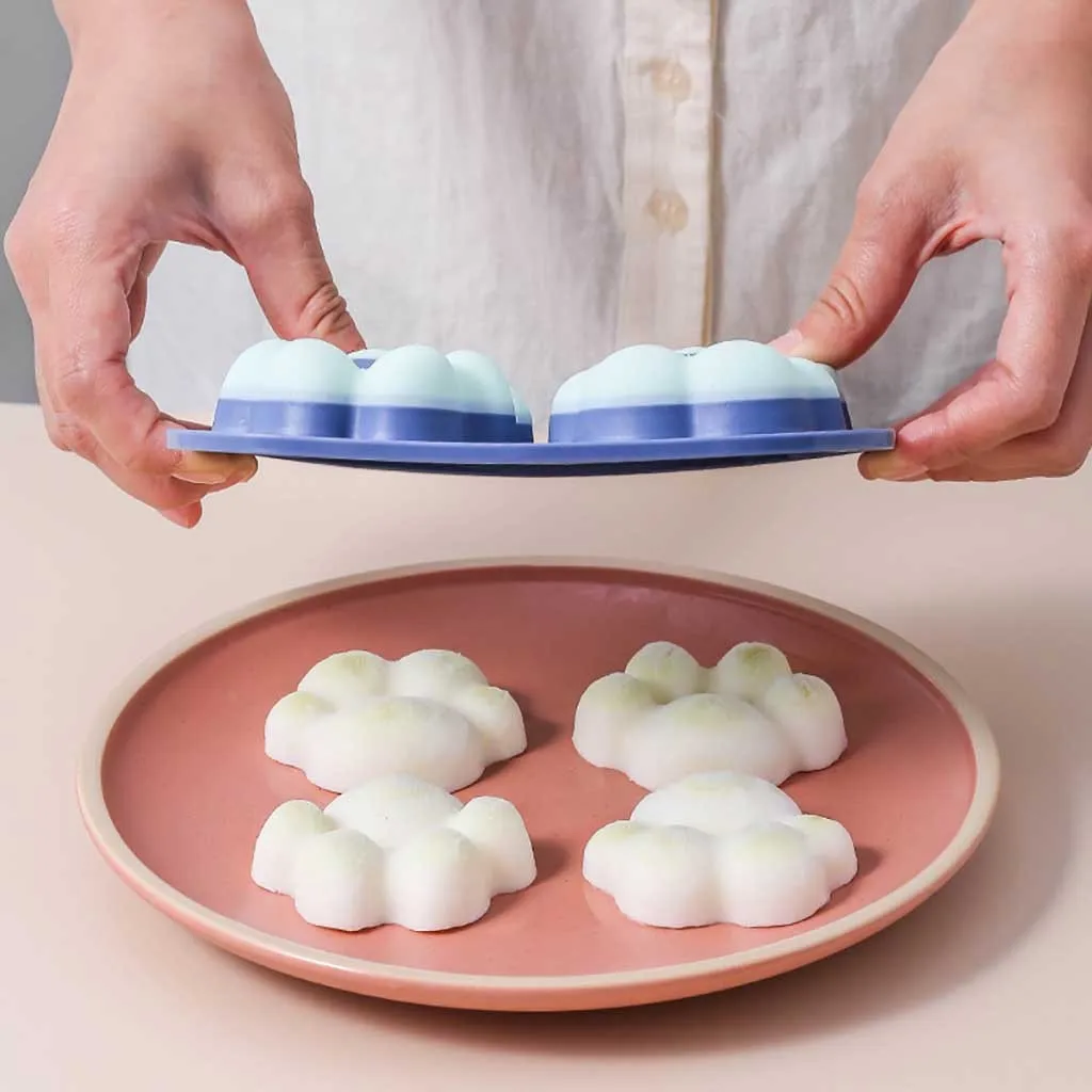 Силиконовая форма для мороженого в форме кошачьей лапы многоразовая DIY Форма