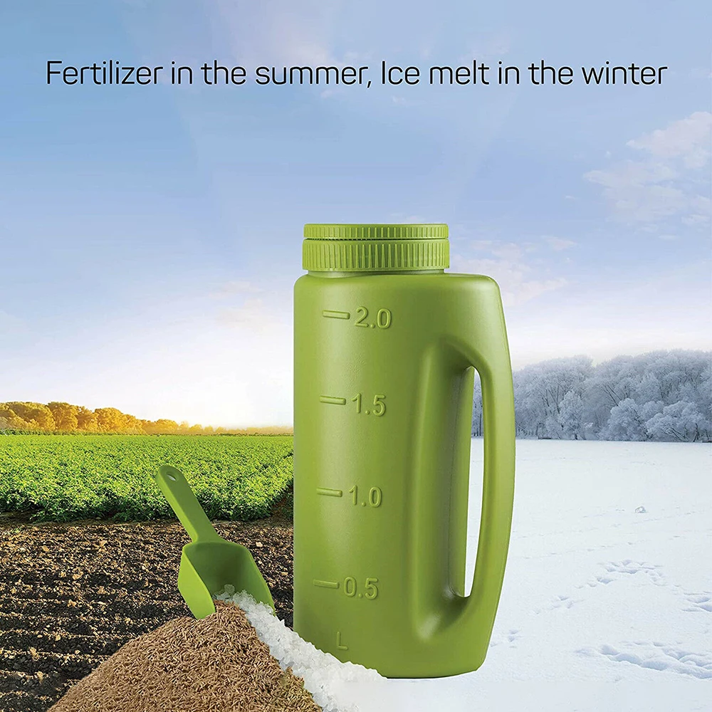 Многофункциональный ручной разбрасыватель удобрений регулируемое отверстие