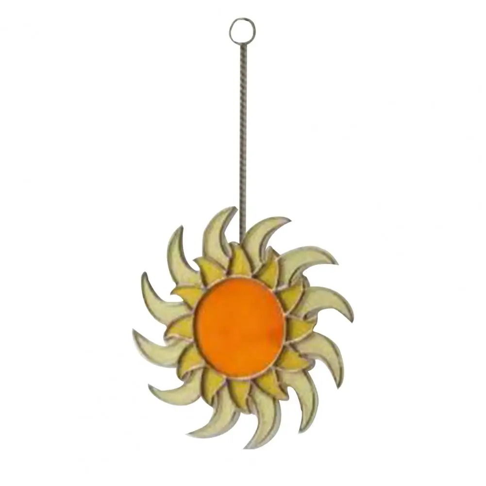 Подвесная акриловая подвеска в виде подсолнуха украшение для дома окна стен