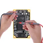 Универсальный нескользящий цифровой мультиметр, ручки, 1000 В, 20 А, амперметр, силиконовый датчик пламени, провод, инструмент для электрического использования