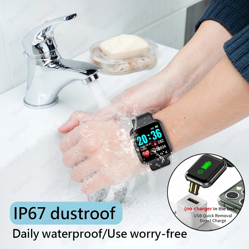 

2021 Smart Band Watch Bluetooth Smartwatch Men Women's Sports Fitness Bracelet For Android Apple Xiaomi Huawei Connected Watches