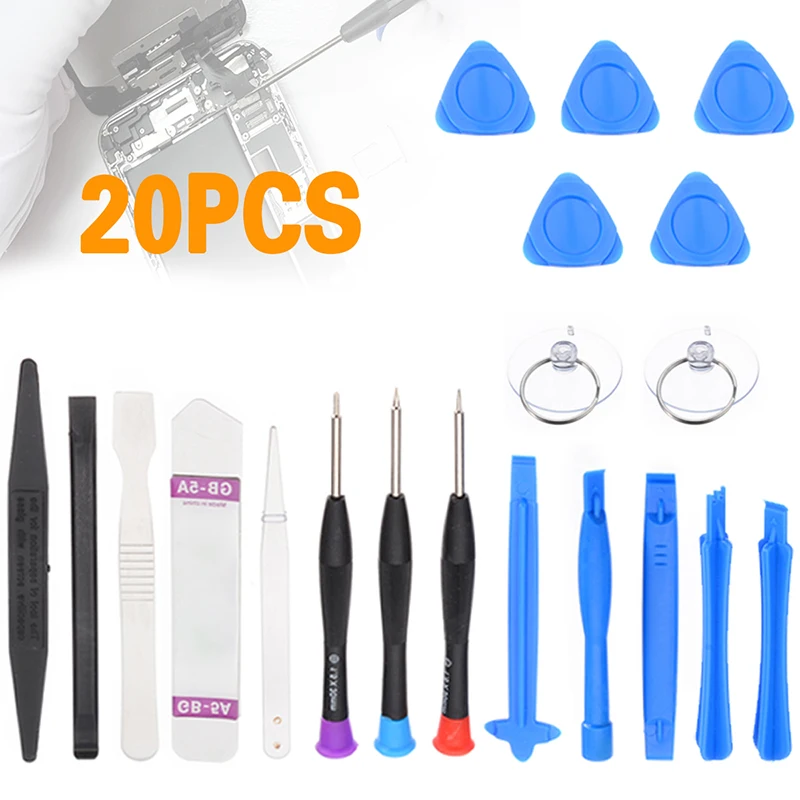 

20pcs Screwdriver mobile Phone Repair Tool Set Hand Tools Mobile Phone Repair Kit Multifunction Opener Tools Accessories