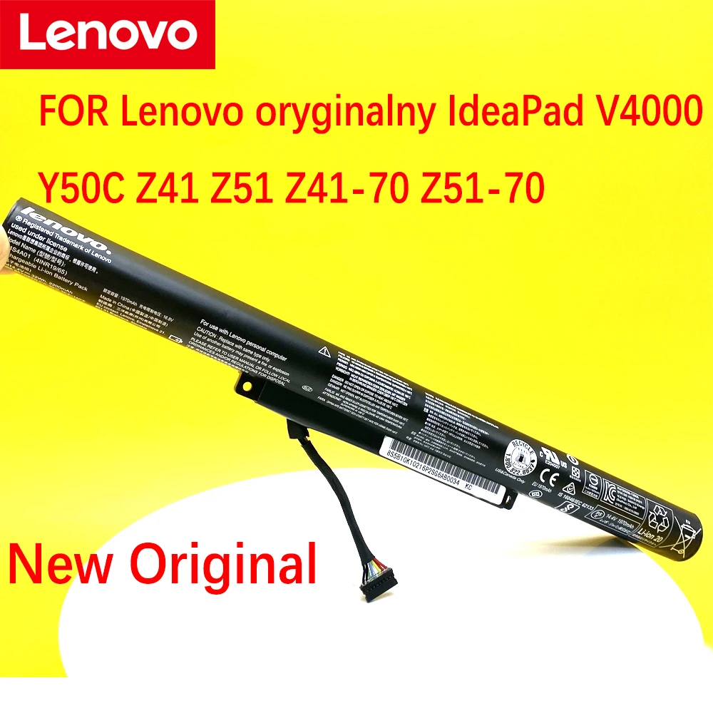 New Original Lenovo Ideapad V4000 Y50c Z41 Z51 Z4170 Z51-70 L14m4e01 L14s4a01 L14l4a01 L14l4e01 L14m4a01 Bateria do Portátil Baterias p/ laptop