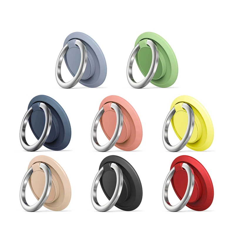 

Finger Ring Holder for Mobile Phone Tablet pc Ring holder 8 Colors Car Mount Stand Magnetic Multifunction Rotatable Cell Phone H
