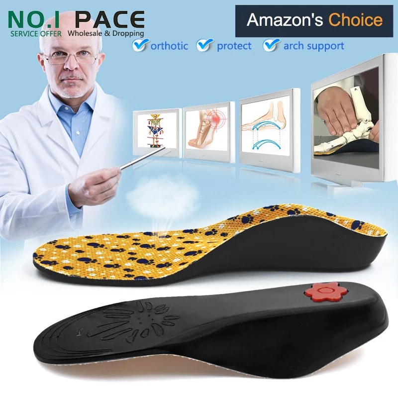 

NOIPACE Children Arch Support Orthopedic Insoles Flat Feet Varus XO Leg Plantar Fasciitis Pad For Shoes Orthotics Inserts Sole