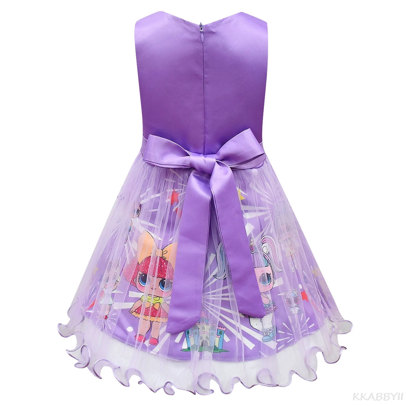 Платье-пачка для девочек с бантом на день рождения | Детская одежда и обувь