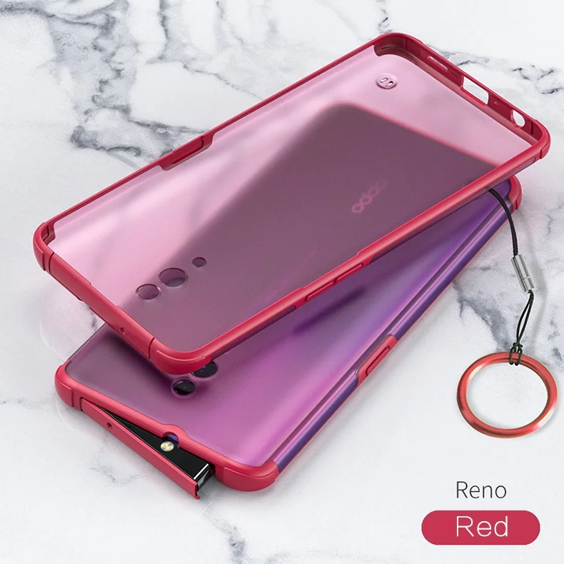 GKK чехол для OPPO Reno защитный чехол Ультратонкий полупрозрачный задний матовый чехол для ПК для OPPO Reno чехол Coque Funda