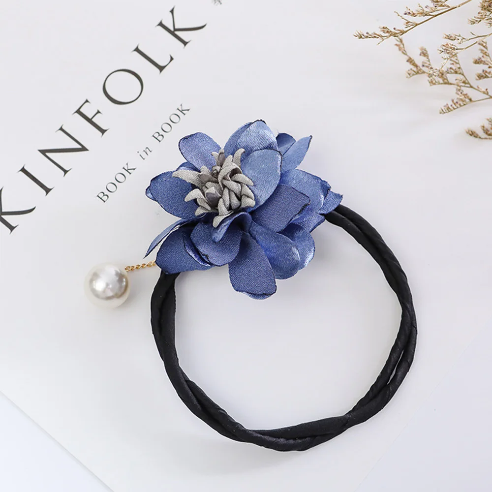 2019 новые женские волосы дикие жемчужные цветы прическа диск волшебные булочки