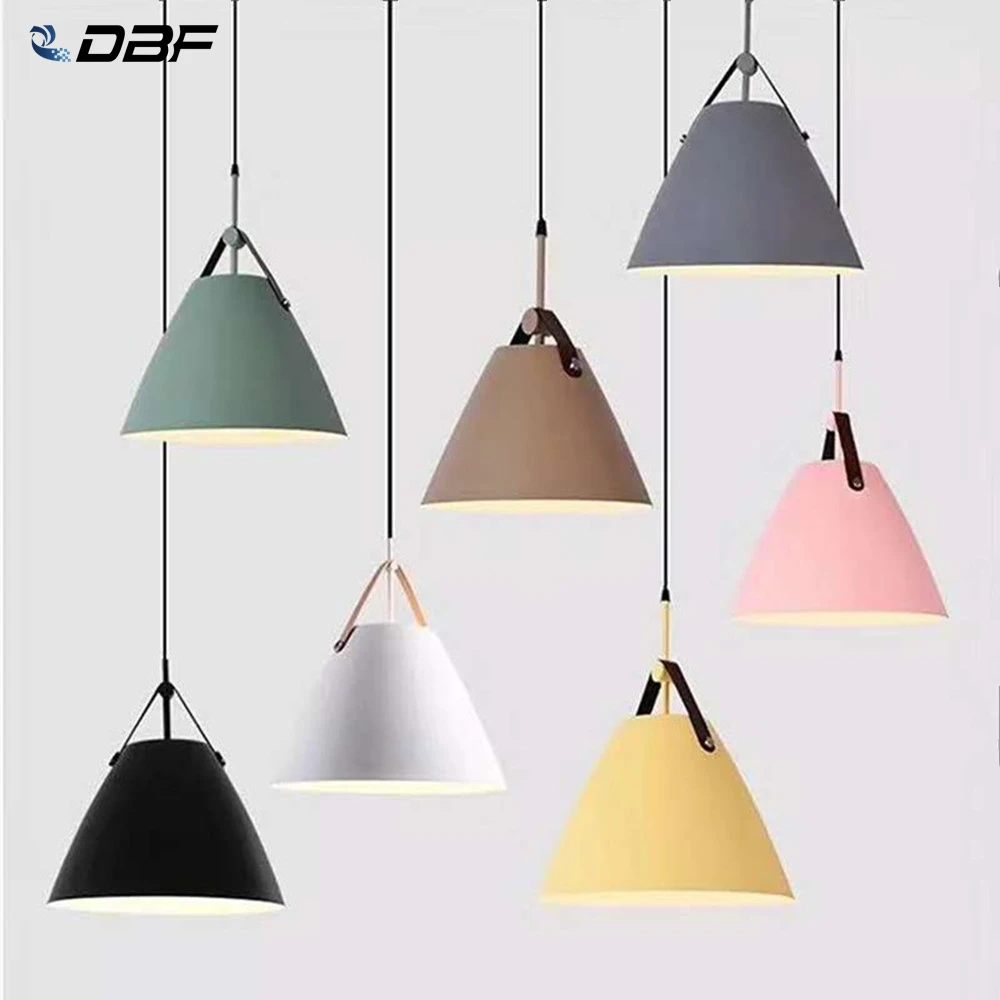 [DBF]Nordic LED подвесные светильники для столовой подвесной светильник современный