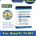 Аккумулятор LOSONCOER 100% мА ч, BXM10 1600, для беззеркальной камеры XiaoYi BXM-10