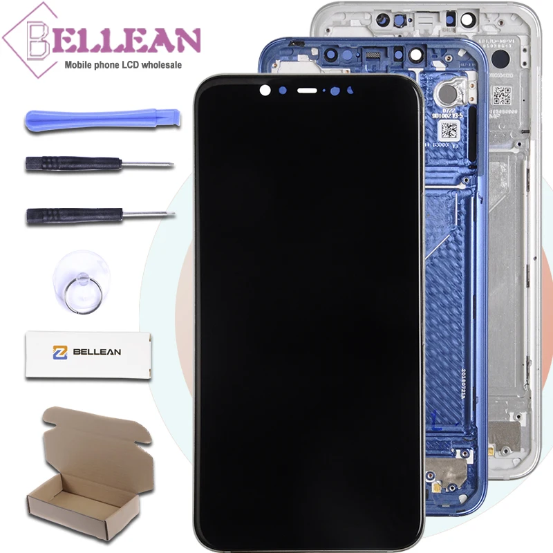 HH продвижение 6 21 дюймов для Xiaomi MI 8 дисплей с сенсорным экраном стекло дигитайзер