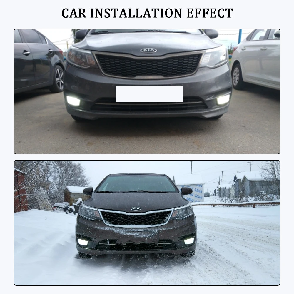 KAMMURI (2) Белый Canbus без ошибок 1156 P21W BA15S светодиодный лампы для Kia Rio 3 4 2015 2016 2017 2018