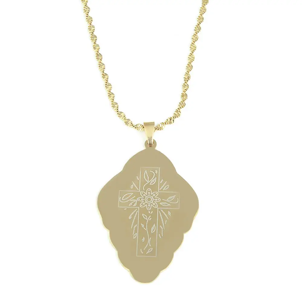 Крест с подвеской ожерелья гавайская Микронезия ЧУК Маршалл кресты релегирующие