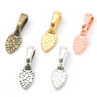 40pcslot small shovel charms antique silver rose gold charms pendants bracelet necklace vintage metal for diy jewelry making