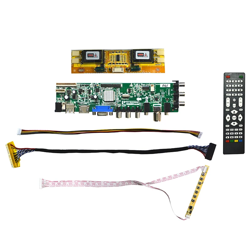 Z.VST.3463 DVB-C DVB-T DVB-T2 ЖК-дисплей контроллер драйвер платы комплект для MT220WW01 1680x1050