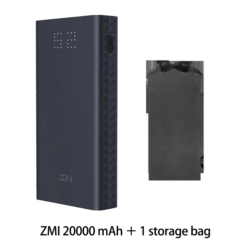 02 ZMI power Bank 20000 мАч 15000 мАч USB PD внешний аккумулятор портативный зарядный концентратор QC 3,0 зарядное устройство 18650 power bank - Цвет: 02