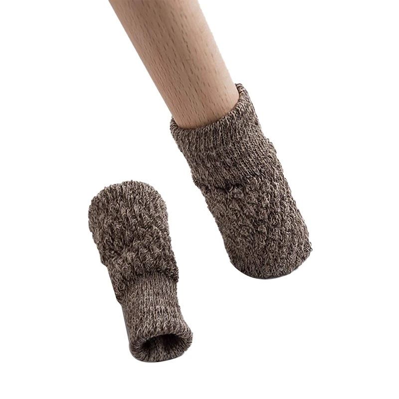 32 шт. эластичные противоскользящие вязаные носки для ног и стульев защитные