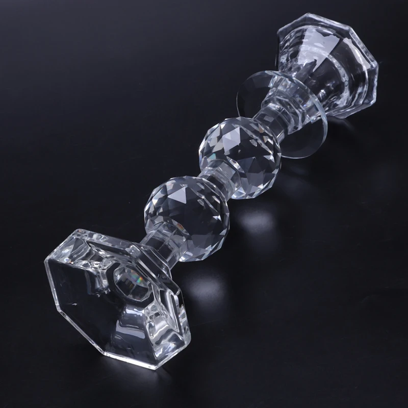 Модные хрустальные подсвечники 7 дюймов подсвечник ваза для цветов стол