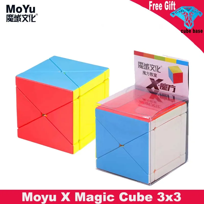 

Moyu скошенный X магический куб 3x3x3 Кубик скоростной кубик для класса 3x3 обучающая игрушка антистресс игрушки для детей Фишер кубик волшебный