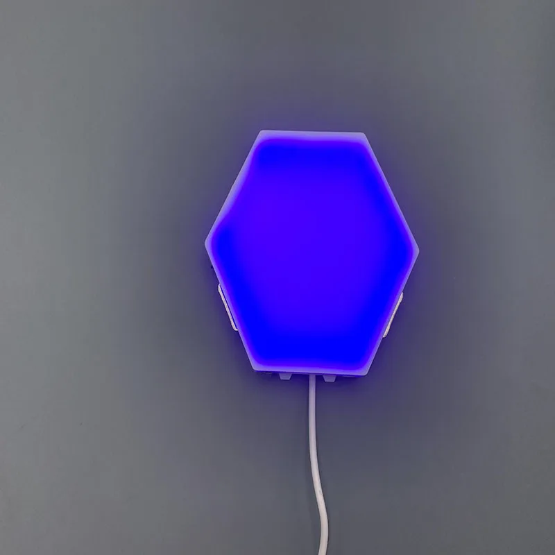 Креативный шестиугольный фон ZK30 для украшения стен светодиодная лампа гостиной