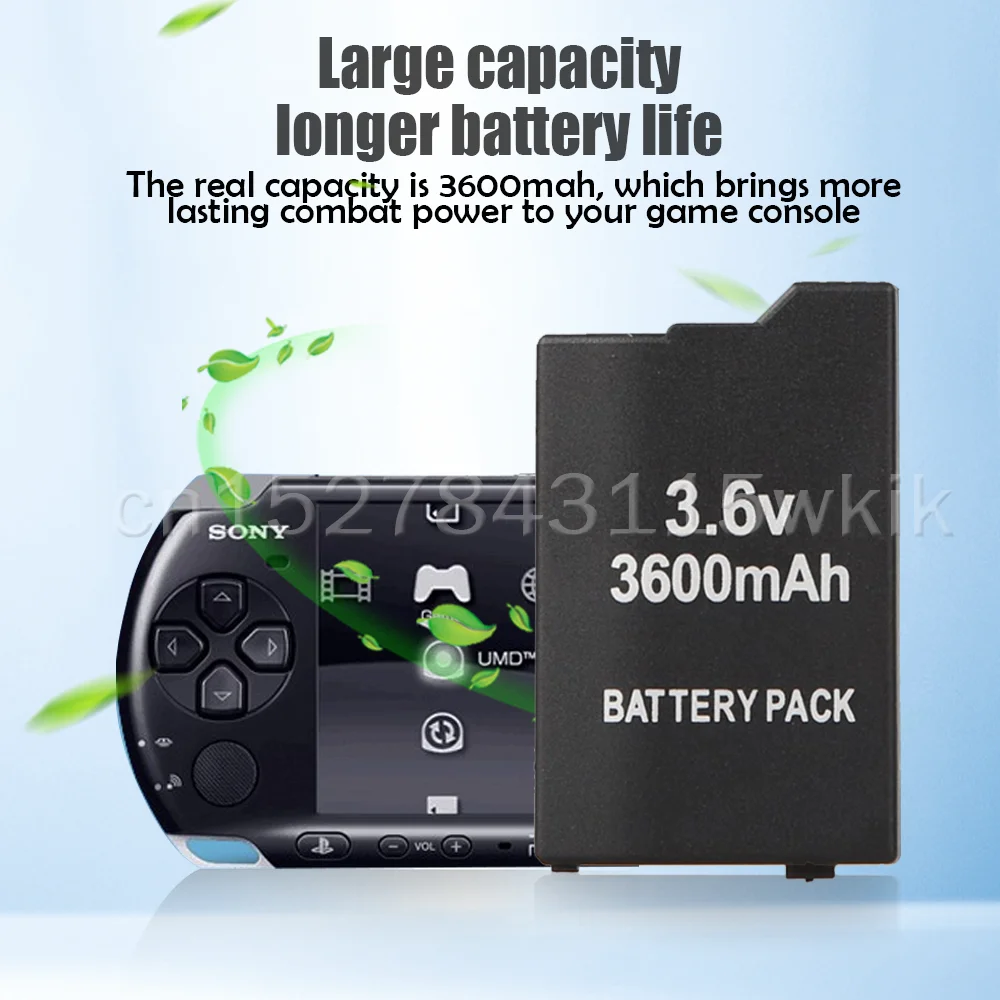 1 шт. литиевая аккумуляторная батарея 3 6 В 3600 мАч для Sony PSP 2000 3000 PSP2000 PSP3000 |