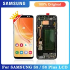 Новый оригинальный сменный ЖК-дисплей SAMSUNG Galaxy S8, для Galaxy G950 G950F сенсорный экран дигитайзер для Galaxy S8Plus G955 G955F