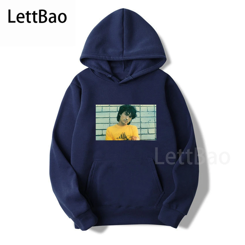 

Black Friday 2020 Viktor Tsoi Long Sleeve Winter Creative Print Men Hoodies Casual Loose Women Hoodies Cool Tops Hoodies Male