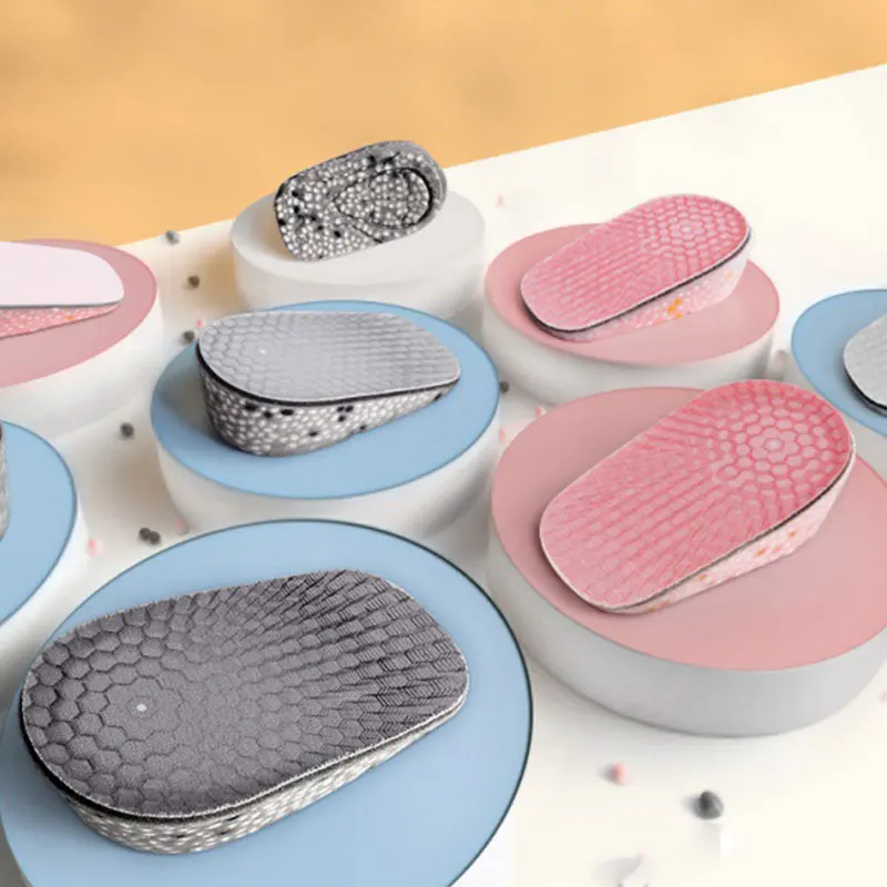 

1 Pair Shoe Insoles Breathable Half Insole Heighten Heel Insert Sport Shoes Pad Cushion Unisex 1.5-3.5cm Height Increase Insoles