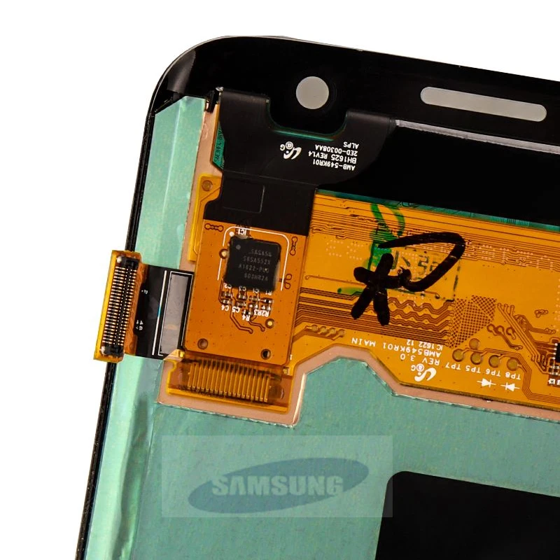 100% Оригинальный 5 &quotAMOLED для Samsung Galaxy S7 край G935 G935F SM-G935F ЖК дисплей с рамкой