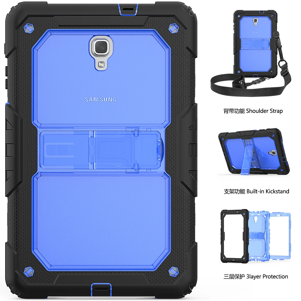 Детский противоударный безопасный силиконовый + поликарбонатный жесткий чехол