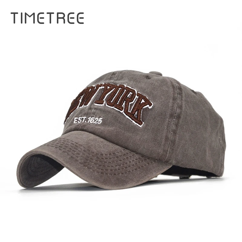 Винтажные ковбойские бейсболбные кепки с надписью для мужчин и женщин