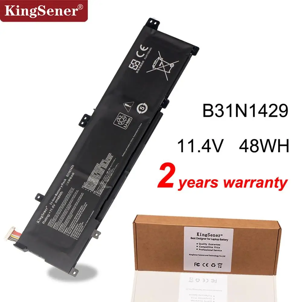 Kingsener B31N1429 Аккумулятор для ноутбука ASUS A501L A501LX A501LB5200 K501U K501UX K501UB K501UW K501LB K501LX K501L