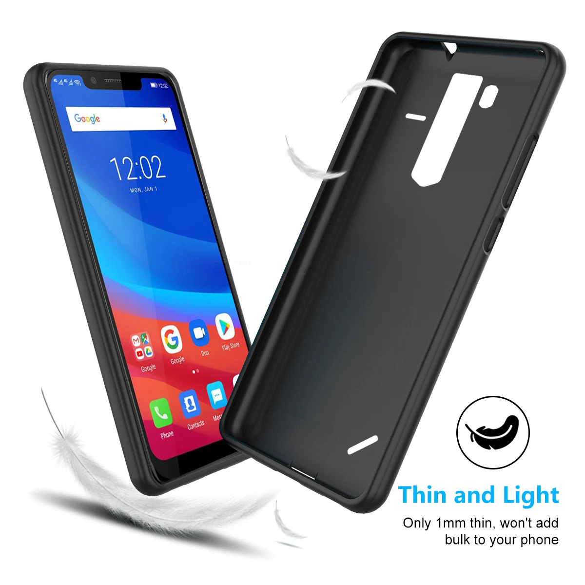 Для Ulefone Armor 6 чехол силиконовый тонкий мягкий матовый ТПУ 360 защитная задняя
